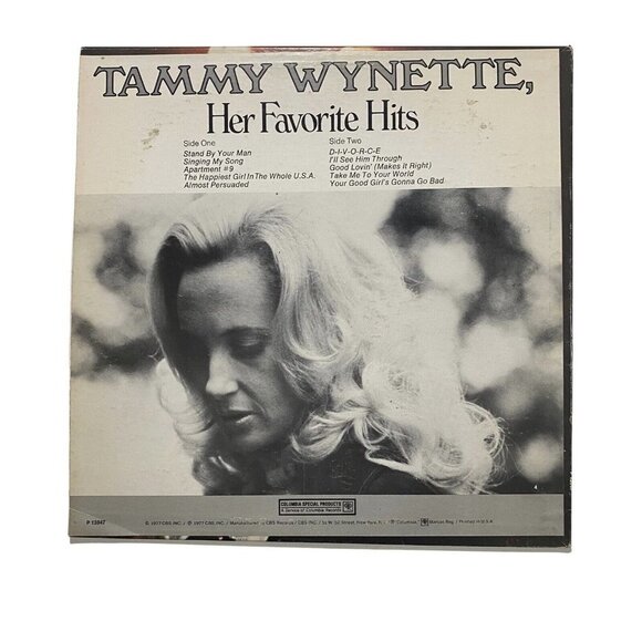 Lot Of 2 Legends Tammy Wynette Her Favorite Hits & Emmy Lou Harris Profile Vinyl - Picture 8 of 11